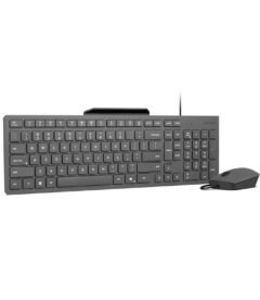 combo kit de teclado + mouse lenovo 310, interfaz: usb-a con cable, en español (la)[@
