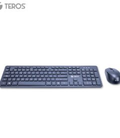 kit teclado + mouse teros te-5013s, negrotrabaja con mayor libertad usando el co