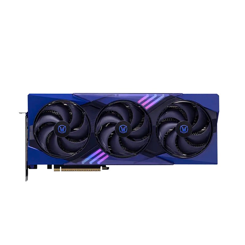 Tarjeta de video MSI GeForce RTX5070 12G WOW MIDNIGHT VOID EDITION OC, 12 GB GDDR7, PCIe 5 - Image 3