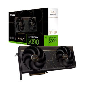 Tarjeta de video ASUS ProArt GeForce RTX 5090 OC Edition, 32GB GDDR7, PCIe Gen 5.0 x16