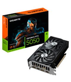 Tarjeta de video GIGABYTE GeForce RTX 5050 WINDFORCE OC V2 8G, 8GB GDDR6, PCIe 5.0