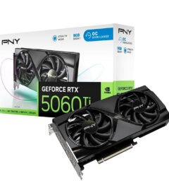 Tarjeta de video PNY GeForce RTX 5060 Ti OC, 8GB GDDR7, PCI Express 5.0 x8