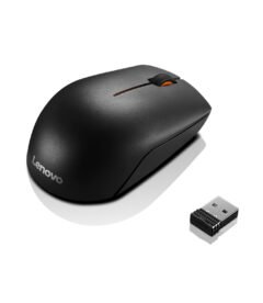 mouse lenovo 300 compacto, inalámbrico (2.4ghz a través de nano receptor usb-a), negr