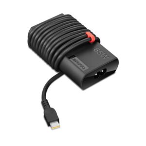 adaptador de corriente delgado ac thinkpad lenovode 65w, usb-c