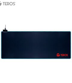 mousepad gamer teros te-3020g, diseño impreso e iluminación rgbel mouse pad game