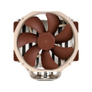 fan-cooler noctua nh-u14s nf-a15 pwm premium paracpu (140mm/marron/24.6 dba)