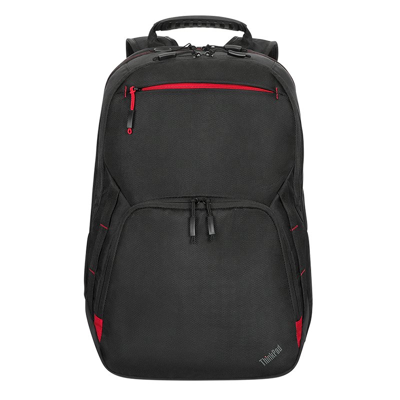 Mochila Lenovo Thinkpad Essential Plus de (15.6" / 39.6 cm), Color (Negro / Rojo)