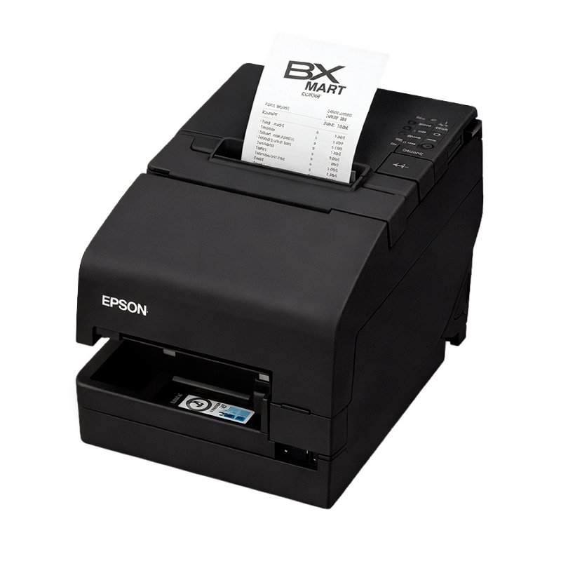 impresora epson tm-h6000v multifunción de recibospara el sector financiero y minorist