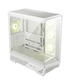 case msi mag pano 130r pz/white, factor forma: mid-tower, soporta: mini-itx/micro-atx
