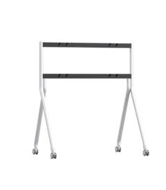 huawei ideahub white rolling stand ii, de acero (soportes y estructura) + 4 ruedas de