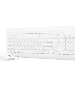 kit de teclado + mouse combo, lenovo 510, inalámbrico, color blancotipo de fuent