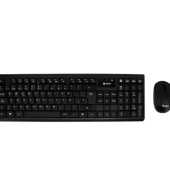 kit teclado y mouse teros te-4071s, inalámbrico, 2.4 ghz, acabado elegante, negro, es