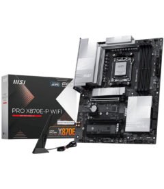 motherboard msi pro x870e-p wifi, chipset amd x870e, socket amd am5, atxsoporta