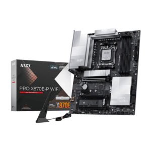 motherboard msi pro x870e-p wifi, chipset amd x870e, socket amd am5, atxsoporta