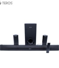 sistema de audio 5.1 teros legacy te-leg6053blk, bt 5.3, 200w, usb, hdmiconviert