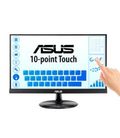 monitor plano multitactil asus vt229h, 21.5 fhd ips (1920x1080) /hdmi x1/vga x1