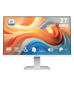 monitor plano msi pro mp273w e14a, 27 fhd ips, 144hz,1ms, hdmi, dp, vga, earphone ou