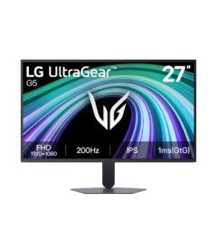 monitor lg gaming ultragear g5, 27”/fhd/ips/200hz/hdmix2/dp/salida_auriculares (3-pol