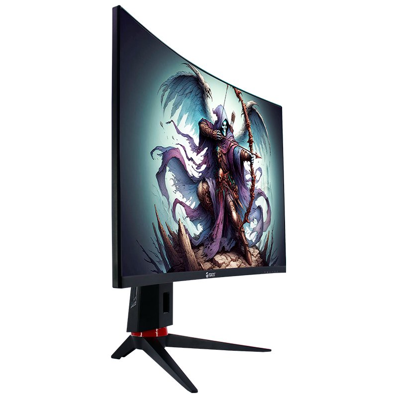 monitor curvo gaming teros te-3215g, 31.5 fhd va, 165hz, 1ms, hdmi, dp, audio out[@@ - Image 4