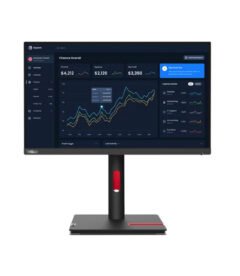 monitor lenovo thinkvision t22i-30, 21.5 1920x1080 wled ips hdmi/dp/vga color raven