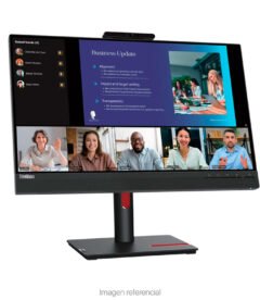 monitor lenovo thinkvision t24v-30, 23.8 1920x1080 wled ips hdmi/dp/vga color raven