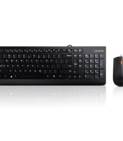kit combo teclado + mouse lenovo 300, interfaz usb, ambidiestro, diseño elegante.[@@@