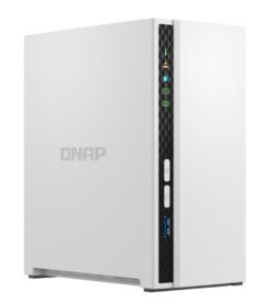 Servidor NAS QNAP TS-233, ARM Cortex A55 4C/2GHz, 2GB RAM(On-Board), Bahias: 2 x 3.5" SATA