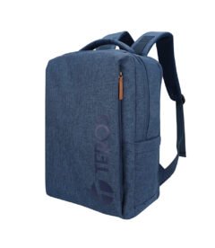backpack teros city iii navy te9048nv, para notebooks de hasta 15.6, color azul