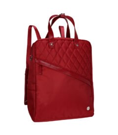 backpack teros roseann ii te-9049rd, para notebooks de hasta 14.1, color rojolu