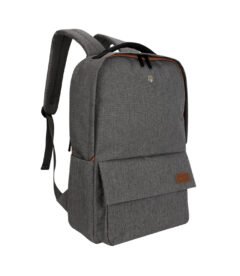 backpack teros city ii te-9028-2gr, para notebooks de hasta 15.6 - color grismu