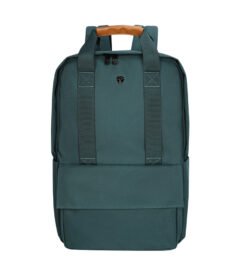 backpack teros city ii te-9032gr, para notebooks de hasta 15.6, color verdellev