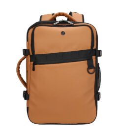 travel backpack teros te-9038bw, para notebooks de hasta 15.6, color brownviaja