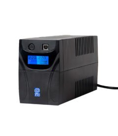 ups interactivo elise @fase, aur-650-lcd-usb, 650va / 360w, puerto inteligente usb-hi