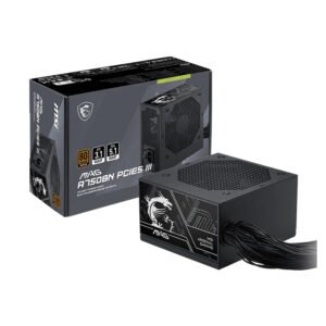 fuente de alimentación msi mag a750bn pcie5 iii, 750w, 80 plus bronze, formato atx.[@