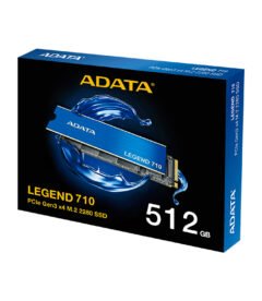unidad en estado solido (ssd) adata legend 710 512gb pcie gen 3.0 x4 m.2 2280