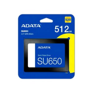 unidad en estado solido (ssd) adata ultimate su650 512gb sata 6gb/s (sata iii), 2.5,