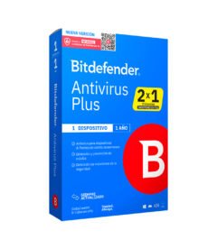 bitdefender antivirus plus - (2 licencias independientes x 1) para un dispositivo x 1