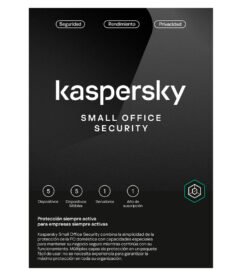 software kaspersky small office security, para 5 pcs+1 serv, lic 1 año, producto virt