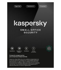 software kaspersky small office security, para 15pcs, licencia 1 año, producto virtua
