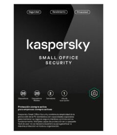 software kaspersky small office security, para 20pcs, licencia 1 año, producto virtua