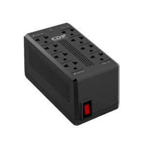 estabilizador automatico de voltaje con supresionde picos cdp ravr1008i, 1000va/500wa