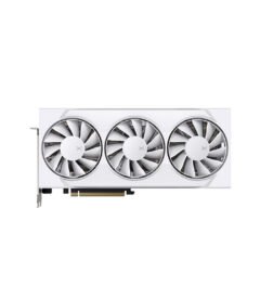 tarjeta de video xfx swift amd radeon rx 9060 xt oc white triple fan gaming edition 1