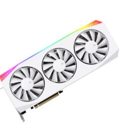 Tarjeta de video XFX Mercury AMD Radeon RX 9070XT OC White Gaming Edition,16GB DDR6, PCIe5 Puertos: 3 x DisplayPort / 1 x HDMI
