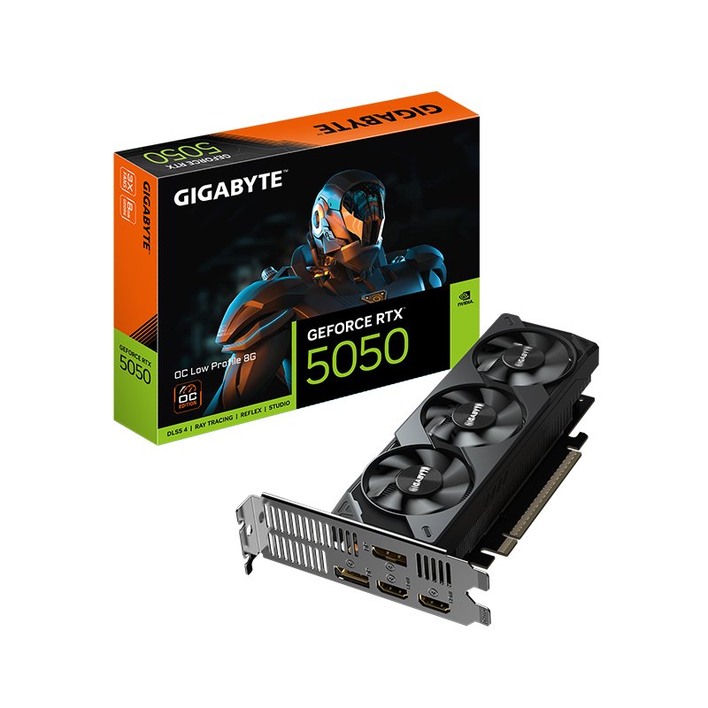 Tarjeta de video GIGABYTE GeForce RTX 5050 OC Low Profile 8G, 8 GB GDDR6, PCIe Gen 5.0 - Image 5