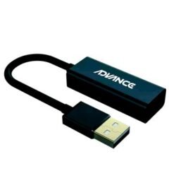 Adaptador de red Advance ADV-1245 , USB 2.0 a RJ-45 Ethernet 10/100.