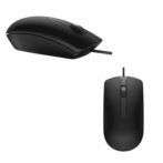 mouse óptico dell, negro, usb, 3 botones con rueda, 1000 ppp, presentación en caja.