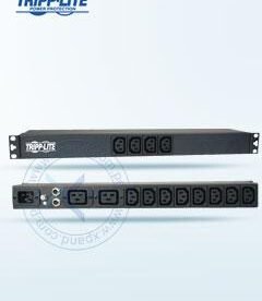 pdu básico monofásico tripp-lite, 100-240v 16a, 14 tomacorrientes (12 c13 y 2 c19), i