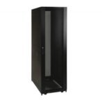 Gabinete Tripp-Lite SmartRack Premium SR42UB, 42U, puerta frontal y trasera reversible.