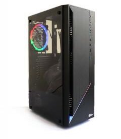 case gamer teros te-1133n, mid tower, atx, 350w, negro, usb 3.0 / 2.0, audio.[@@@]pan