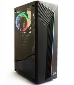 Case Gamer Teros TE-1134N, Mid Tower, ATX, 350W, Negro, USB 3.0 / 2.0, Audio.